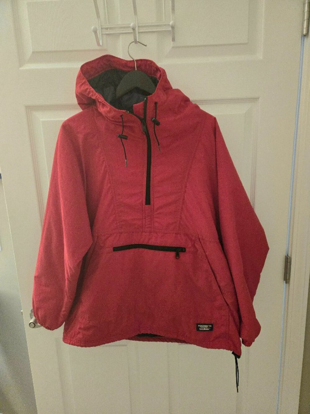 LL BEAN classic insulated Anorak size L  EUC